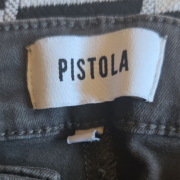 Pistola Gray Washed Skinny Jeans Smooth Denim - Picture 2 of 10